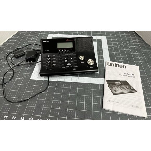 Uniden BC365CRS 500 Channel Base Station Alarm Clock Radio Scanner Bearcat - Picture 2 of 8